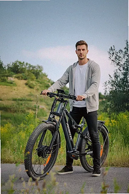 27.5'' Electric Mountain Bicycle 3000W Peak Motor 48V 19.2AH City E-Bike 7 Speed