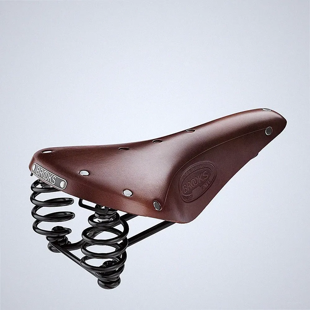 Brooks England Champion Flyer Leather Touring Bicycle Saddle - NEW
