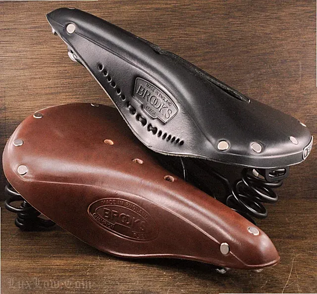 Brooks Flyer Leather Bicycle SADDLE Vintage Tour RoadBike Spring SEAT RaleighTOC