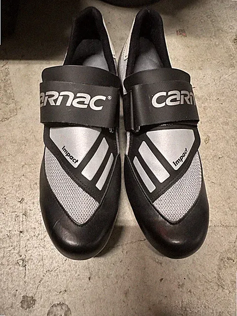Carnac Cycling Shoes 41.5 New Vintage