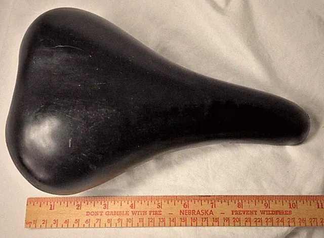 Cionlli 952 Black Bicycle Saddle 6" Hybrid Padded Cruiser Comfort Seat w/Mount