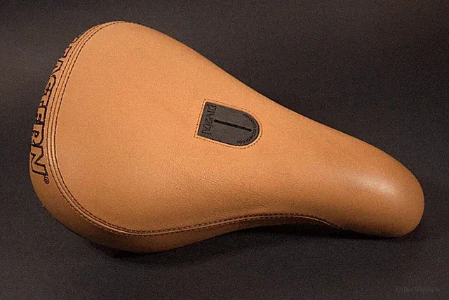 Eastern Bikes Leather Fat Pivotal Seat Brown
