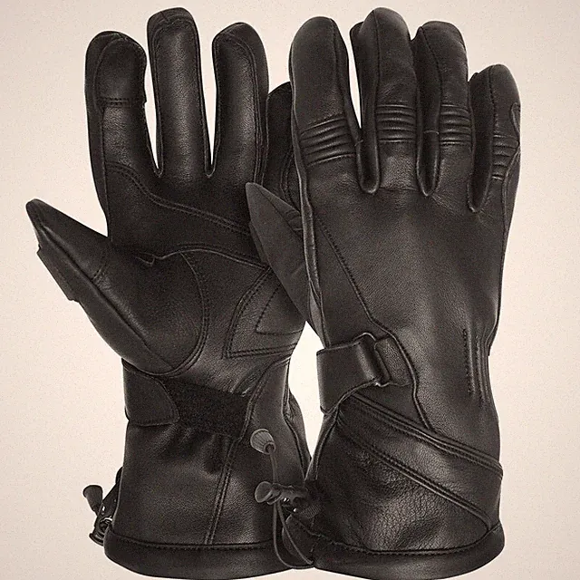 Men's Waterproof Gauntlet Premium Touchscreen Motorcycle Riding Driving Gloves