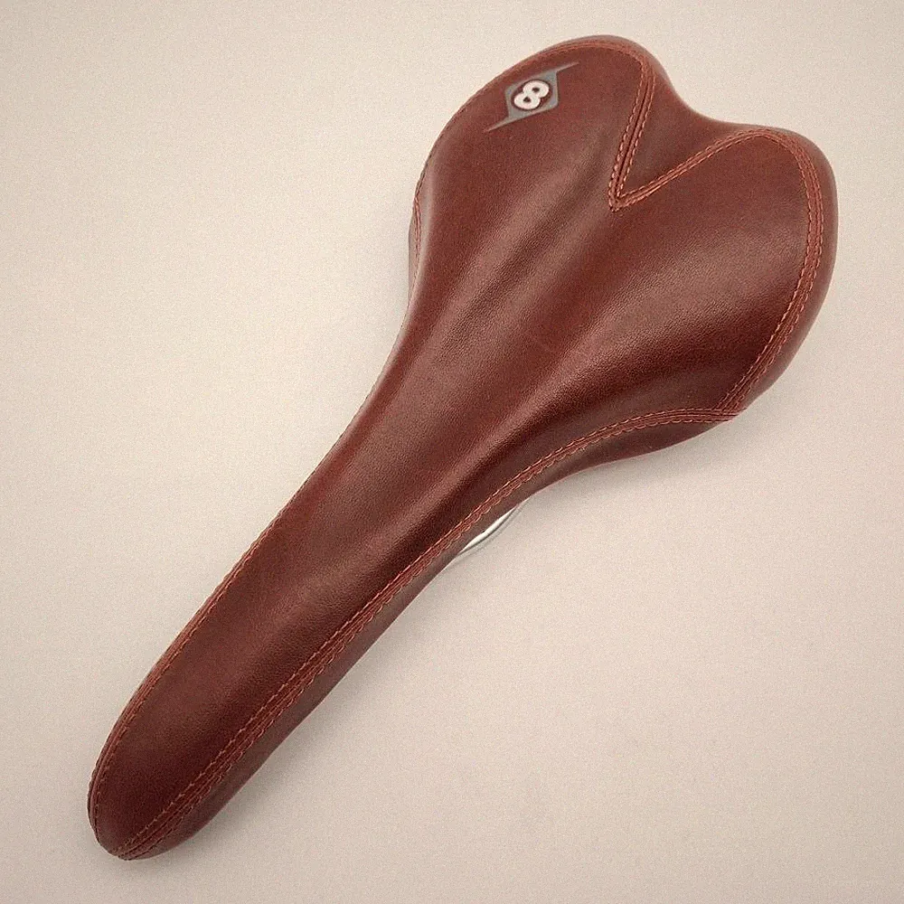 Origin8 Pro Uno Unisex Brown Leather Narrow Road Bicycle Saddle NO PACKAGE