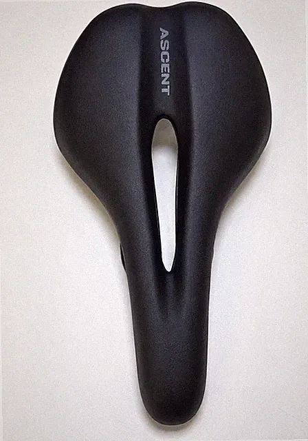 Saddle 2.0 - Ascent Bike Saddle for Hip Comfort, Shock-Absorbing Design