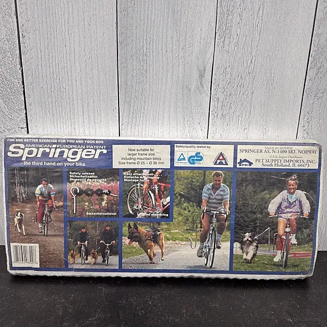 Springer Dog Leash Bike Attachment Kit Hands Free Kit Universal Safety Release