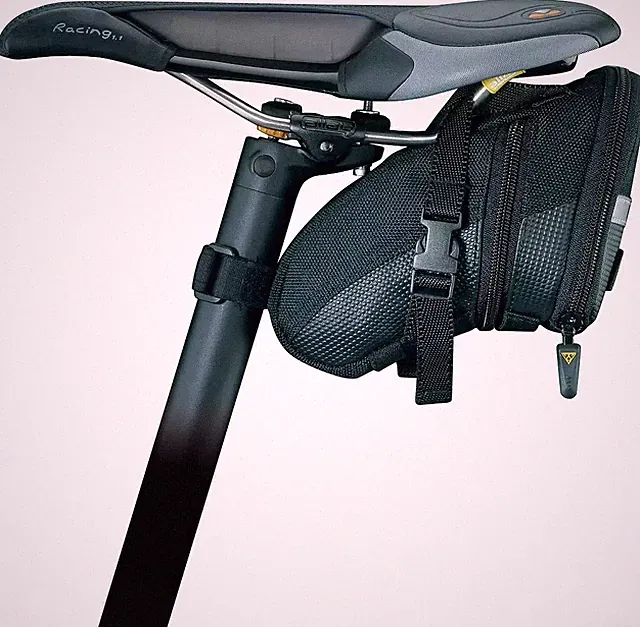 Topeak Aero Wedge Bicycle Bike Saddle Bag Pack Large READ