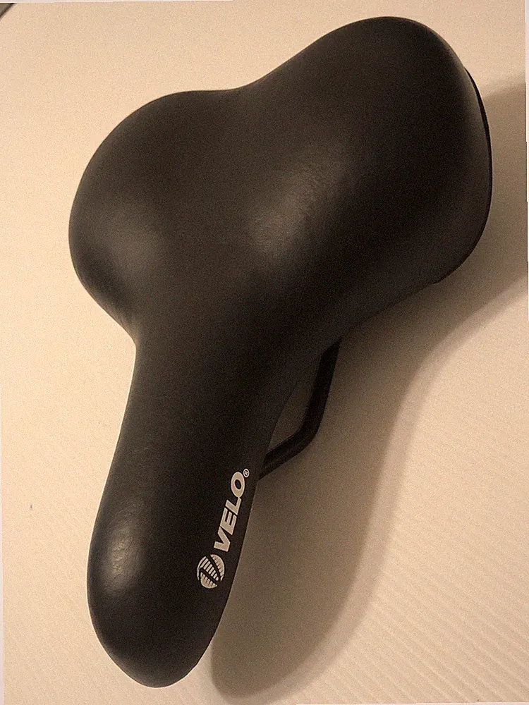 Velo Plush Hybrid Bicycle Seat Comfort Bike Saddle 10” x 9”