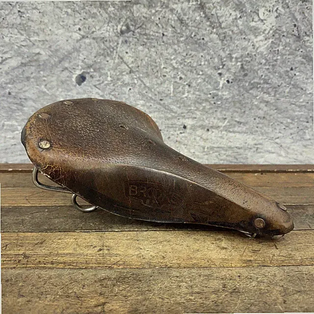 Vintage Brooks B72 Leather Saddle Brown Sprung Bike Seat England UK Klunker
