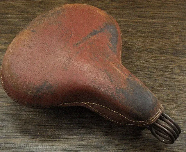Vintage Prewar Kids Bicycle PERSONS Tricycle SADDLE Child's Sidewalk Bike Seat