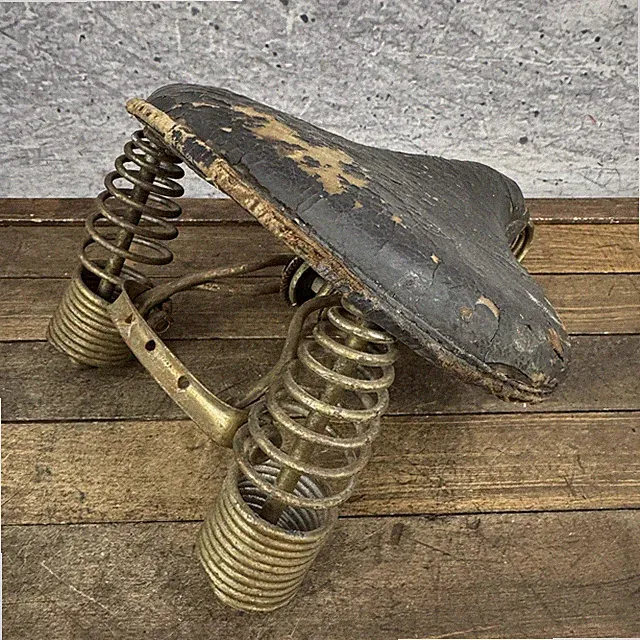 Vintage Troxel Saddle Spring Springer Seat Hawthorne 40s Cruiser Balloon Tire